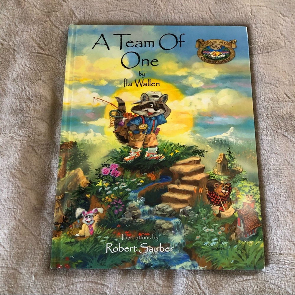 A Team of One Children's Book